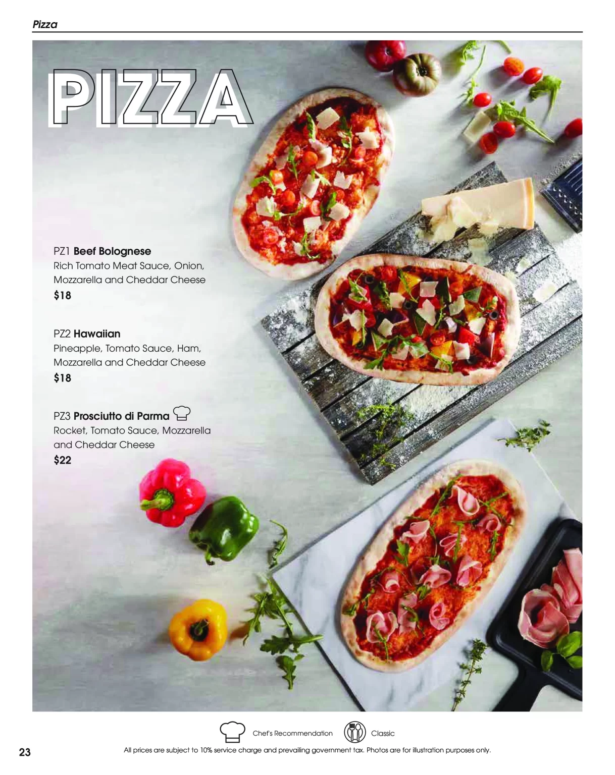 COLLINS PIZZA MENU AND PRICES 2023