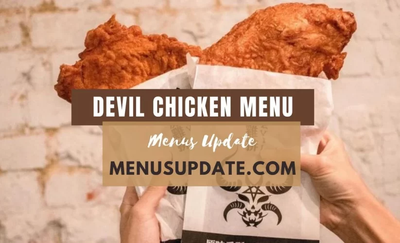 Devil Chicken Singapore Menu Price List 2024: XXL Fried Chicken & Signature Items