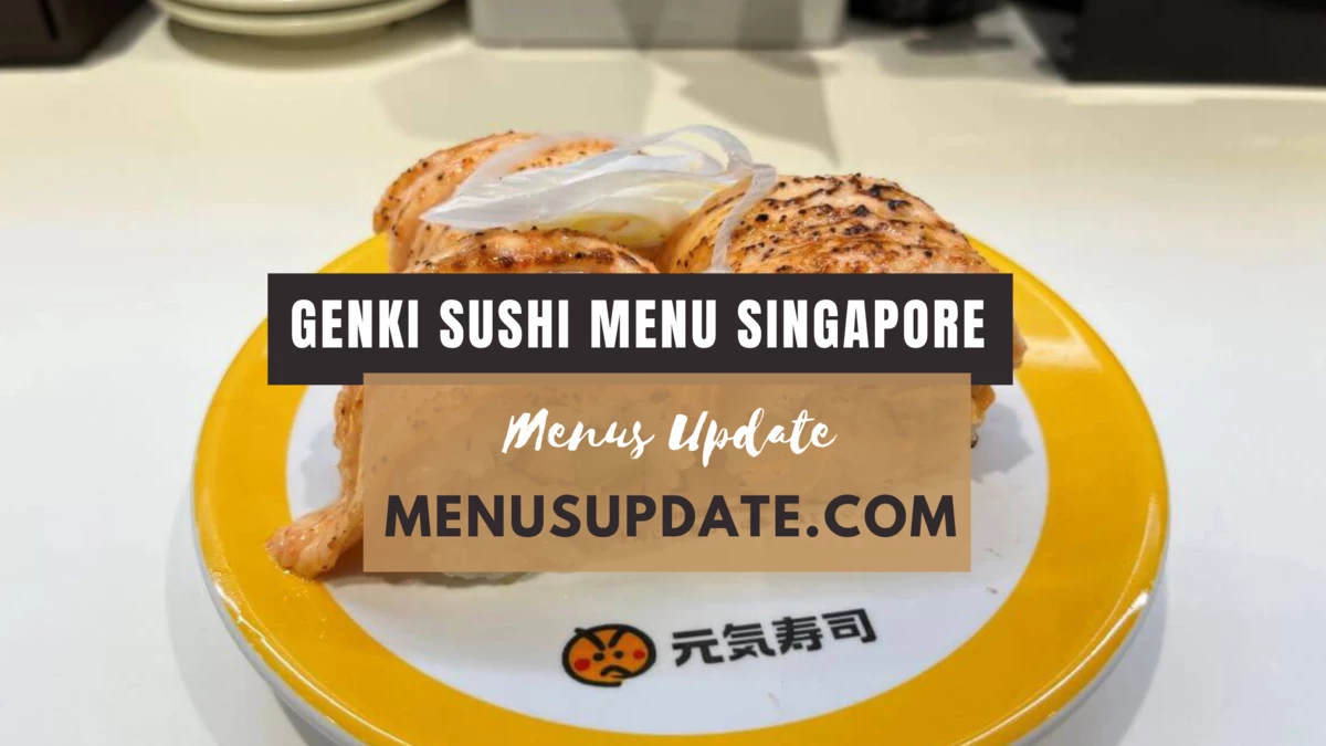 Savor the Delights of Genki Sushi Menu 2024: A Guide to  Fresh, Tantalizing Menu