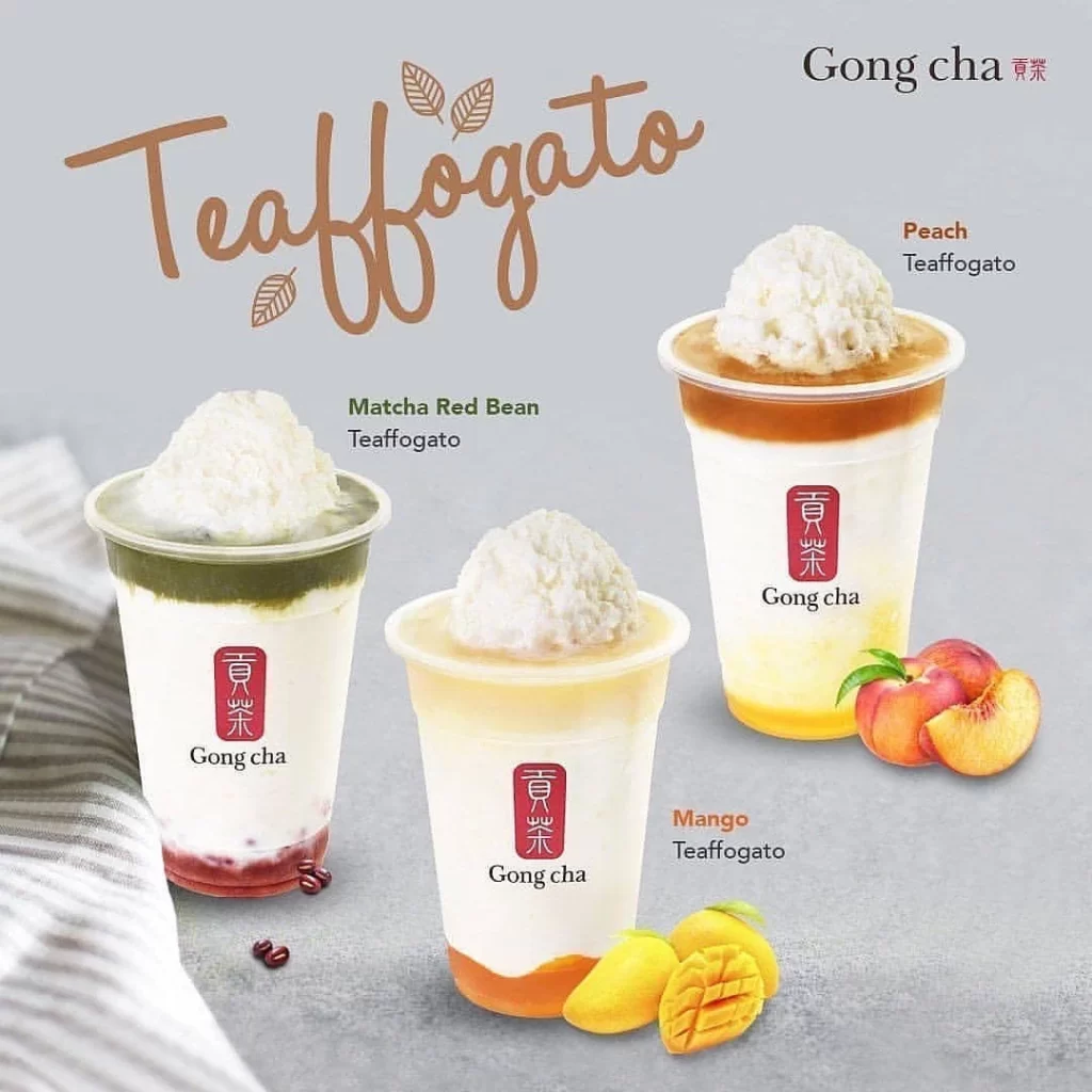 Gong Cha Milk Tea Series Menu Price