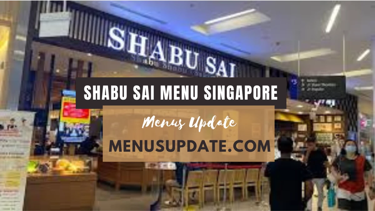 Latest Shabu Sai Menu Prices 2024 in Singapore