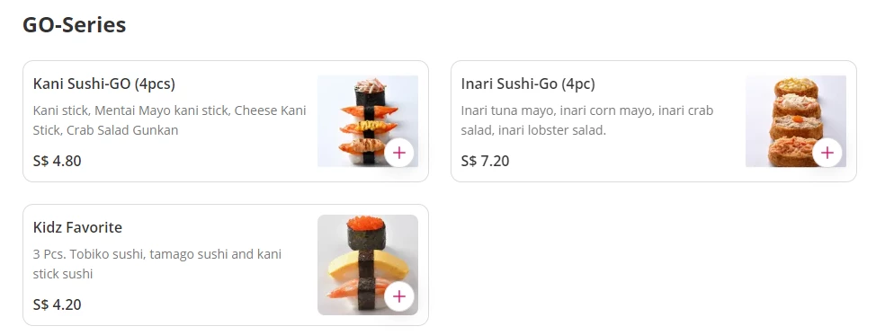 Sushi GO-Series