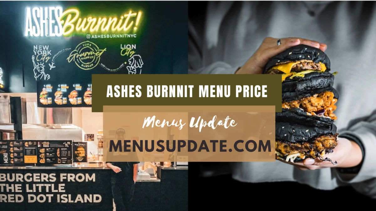 Ashes Burnnit Menu Singapore Price List Update Jan 2024