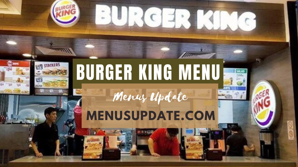 Burger King Menu Prices Singapore Updated 2024 