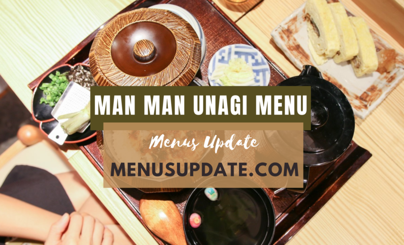 Man Man Unagi Menu Singapore Restaurant Price List – Enjoy Man Man Japanese Unagi