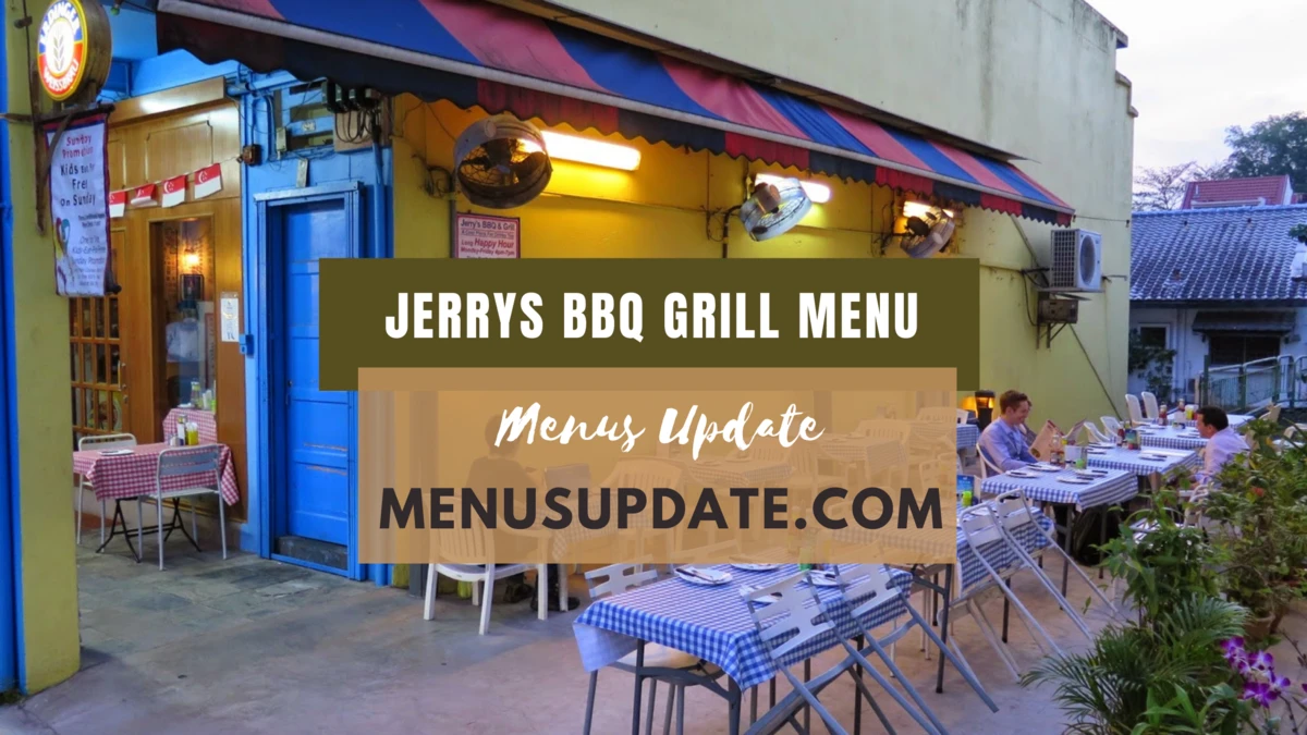 Jerry’s BBQ Grill Menu Singapore Updated Price List for 2024
